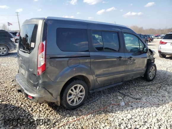 ✅ 2022 Ford Transit Connect XLT • VIN: NM0GE9F29N1511203 • Lot: 44410924. Listed on Copart with 44,315 mi. Free auction sales archive from the USA and detailed vehicle history report at DreamBid. Image 3.