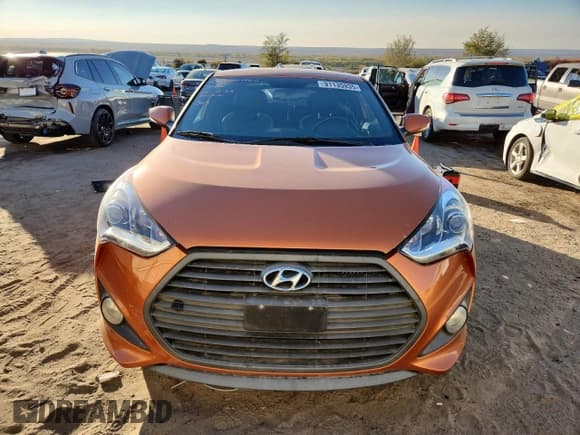 ✅ 2016 Hyundai Veloster Turbo • VIN: KMHTC6AE6GU297193 • Lot: 91135935. Listed on Copart with 74,621 mi. Free auction sales archive from the USA and detailed vehicle history report at DreamBid. Image 5.