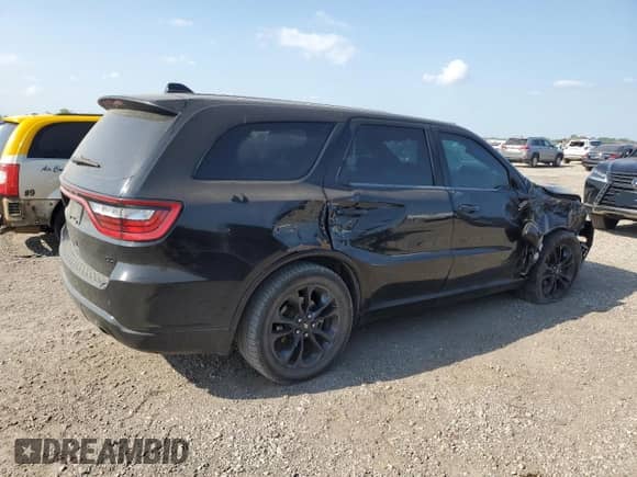 2022 Dodge Durango R/T with VIN 1C4SDHCTXNC103109, listed as a Copart auction lot 53289255 with 56,685 mi miles and Salvage title. Bid and sale history available at DreamBid. Image 3.