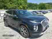 2020 Hyundai Palisade SEL with VIN KM8R3DHE0LU093052, listed as a Copart auction lot 62419744 with 77,304 mi miles and Salvage title. Bid and sale history available at DreamBid. Image 4.