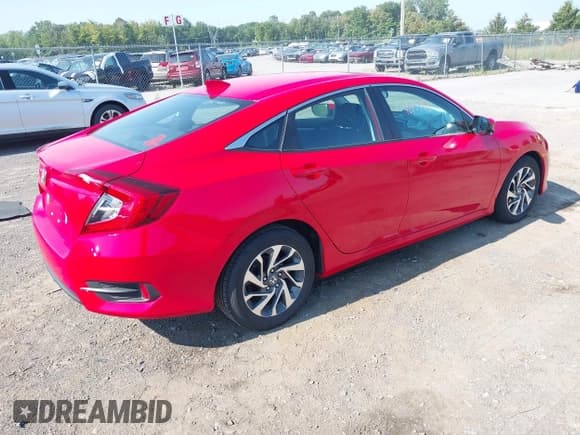 ✅ 2017 Honda Civic EX • VIN: 2HGFC2F76HH544724 • Lot: 42977918. Listed on IAAI with 99,097 mi. Free auction sales archive from the USA and detailed vehicle history report at DreamBid. Image 4.