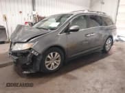 ✅ 2014 Honda Odyssey EX-L • VIN: 5FNRL5H66EB124173 • Lot: 43298894. Listed on IAAI with 154,548 mi. Free auction sales archive from the USA and detailed vehicle history report at DreamBid. Image 19.