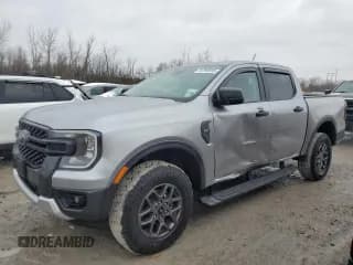 ✅ 2024 Ford Ranger XLT • VIN: 1FTER4HH0RLE68447 • Лот: 91293555. Опубликован ранее на Copart с пробегом 9 846 миль. Бесплатный доступ к архиву аукционных продаж из США и подробный отчёт об истории автомобиля на DreamBid. Изображение 1.