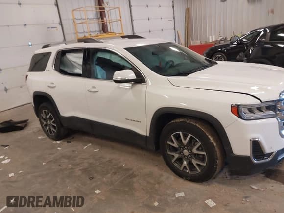 ✅ 2021 GMC Acadia SLE • VIN: 1GKKNRLS6MZ182496 • Lot: 43521990. Listed on IAAI with 36,751 mi. Free auction sales archive from the USA and detailed vehicle history report at DreamBid. Image 13.