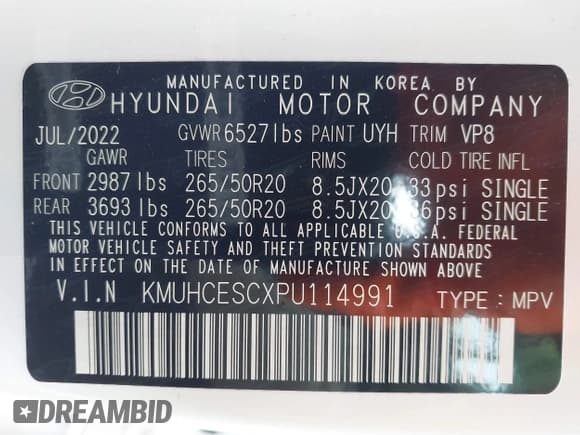 ✅ 2023 Genesis GV80 • VIN: KMUHCESCXPU114991 • Lot: 41596019. Wystawiony na IAAI z przebiegiem 31 787 mil. Bezpłatny archiwum sprzedaży aukcyjnych z USA i szczegółowy raport historii pojazdu na DreamBid. Zdjęcie 9.