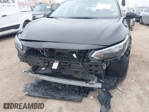 ✅ 2025 Nissan Sentra SV • VIN: 3N1AB8CV3SY340727 • Lot: 43833125. Listed on IAAI with 13,815 mi. Free auction sales archive from the USA and detailed vehicle history report at DreamBid. Image 6.