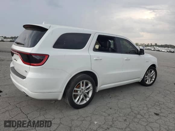 2021 Dodge Durango R/T with VIN 1C4SDJCT9MC544381, listed as a Copart auction lot 80580335 with 52,568 mi miles and Salvage title. Bid and sale history available at DreamBid. Image 3.