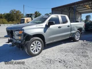 ✅ 2025 Chevrolet Silverado 1500 Custom • VIN: 1GCRABEK2SZ270288 • Lot: 86295395. Wystawiony na Copart z przebiegiem 3 329 mil. Bezpłatny archiwum sprzedaży aukcyjnych z USA i szczegółowy raport historii pojazdu na DreamBid. Zdjęcie 1.