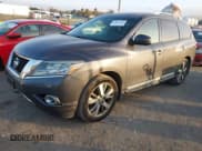 ✅ 2014 Nissan Pathfinder Platinum • VIN: 5N1AR2MM2EC713339 • Lot: 43895805. Listed on IAAI with 169,358 mi. Free auction sales archive from the USA and detailed vehicle history report at DreamBid. Image 2.