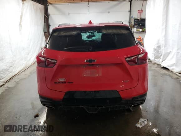 2020 Chevrolet Blazer RS z VIN 3GNKBKRS0LS548135, wystawiony jako Copart lot #72554354 z przebiegiem 35 987 mil mil oraz Szkoda całkowita • Salvage title. Historia ofert i sprzedaży dostępna na DreamBid. Obrazek 6.