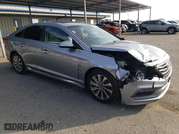 ✅ 2016 Hyundai Sonata Sport • VIN: 5NPE34AF9GH431425 • Лот: 82720395. Опубликован ранее на Copart с пробегом 121 902 миль. Бесплатный доступ к архиву аукционных продаж из США и подробный отчёт об истории автомобиля на DreamBid. Изображение 4.