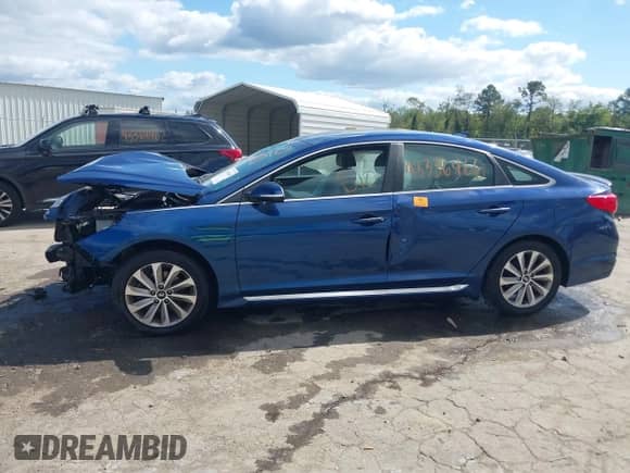 2016 Hyundai Sonata Sport with VIN 5NPE34AF8GH260361, listed as a IAAI auction lot 43336466 with 113,179 mi miles and . Bid and sale history available at DreamBid. Image 14.