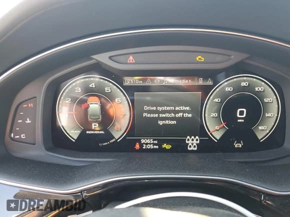 ✅ 2025 Audi Q7 Prestige • VIN: WA1VVBF73SD022927 • Lot: 81100275. Listed on Copart with 9,065 mi. Free auction sales archive from the USA and detailed vehicle history report at DreamBid. Image 9.