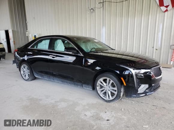 ✅ 2021 Cadillac CT4 Luxury • VIN: 1G6DJ5RKXM0147953 • Lot: 71874545. Listed on Copart with 51,677 mi. Free auction sales archive from the USA and detailed vehicle history report at DreamBid. Image 4.