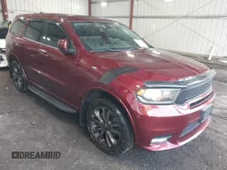 ✅ 2020 Dodge Durango GT Plus • VIN: 1C4RDJDG2LC224012 • Lot: 42451079. Listed on IAAI with 101,241 mi. Free auction sales archive from the USA and detailed vehicle history report at DreamBid. Image 1.
