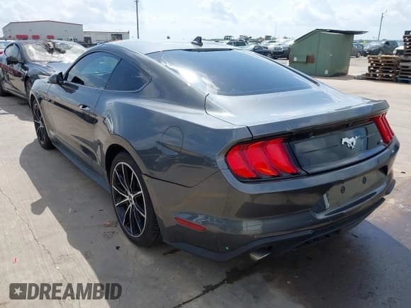 ✅ 2021 Ford Mustang EcoBoost • VIN: 1FA6P8TH9M5157062 • Lot: 42377957. Listed on IAAI with 25,997 mi. Free auction sales archive from the USA and detailed vehicle history report at DreamBid. Image 3.