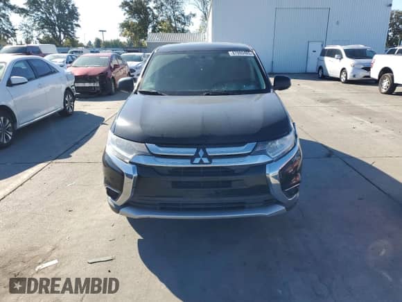 2017 Mitsubishi Outlander ES with VIN JA4AD2A3XHZ043730, listed as a Copart auction lot 87093485 with 232,453 mi miles and Salvage title. Bid and sale history available at DreamBid. Image 5.
