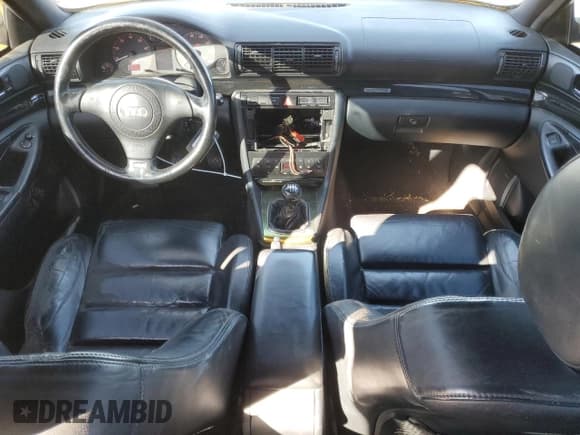 ✅ 2001 Audi S4 • VIN: WAURD68D61A092472 • Lot: 44989545. Listed on Copart with 165,067 mi. Free auction sales archive from the USA and detailed vehicle history report at DreamBid. Image 8.