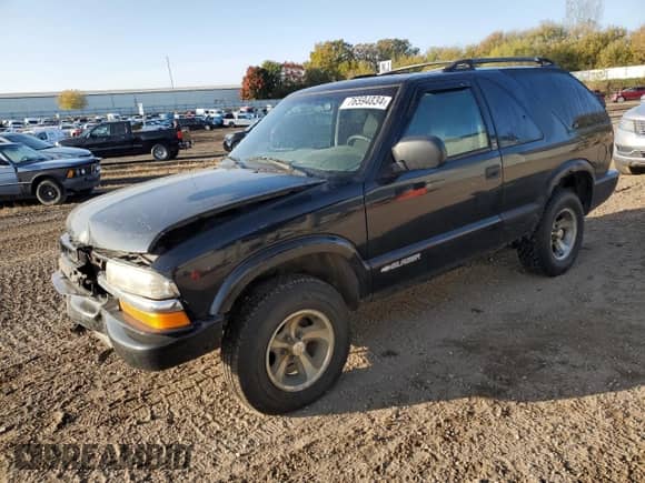 2003 Chevrolet Blazer LS с VIN 1GNCS18X23K179317, выставлен на аукционе Copart как лот 76594834 с пробегом 311 791 миль миль и Чистый • Clean title. История ставок и продаж доступна на DreamBid. Изображение 1.