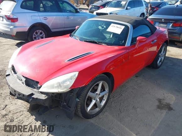 ✅ 2008 Saturn Sky • VIN: 1G8MC35B58Y116497 • Лот: 42678616. Опубликован ранее на IAAI с пробегом 145 472 миль. Бесплатный доступ к архиву аукционных продаж из США и подробный отчёт об истории автомобиля на DreamBid. Изображение 2.