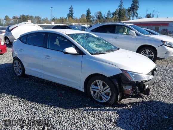 ✅ 2020 Hyundai Elantra Value Edition • VIN: 5NPD84LFXLH578406 • Lot: 43451491. Listed on IAAI with 76,988 mi. Free auction sales archive from the USA and detailed vehicle history report at DreamBid. Image 1.