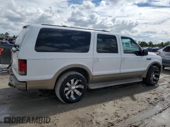 ✅ 2005 Ford Excursion Eddie Bauer • VIN: 1FMNU44L25ED41086 • Lot: 69583364. Wystawiony na Copart z przebiegiem 306 764 mil. Bezpłatny archiwum sprzedaży aukcyjnych z USA i szczegółowy raport historii pojazdu na DreamBid. Zdjęcie 3.