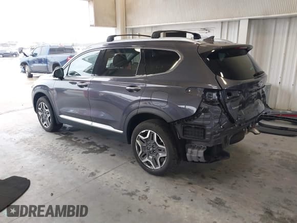 ✅ 2021 Hyundai Santa Fe Luxury • VIN: KM8S5DA1XMU012403 • Lot: 43363360. Listed on IAAI with 58,645 mi. Free auction sales archive from the USA and detailed vehicle history report at DreamBid. Image 3.