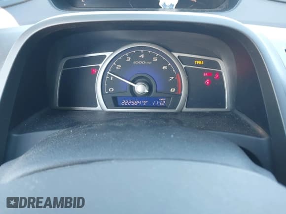 ✅ 2008 Honda Civic LX • VIN: 2HGFA15508H300972 • Lot: 43602900. Listed on IAAI with 222,584 mi. Free auction sales archive from the USA and detailed vehicle history report at DreamBid. Image 7.