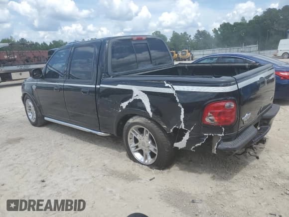 ✅ 2003 Ford F-150 Harley-Davidson • VIN: 1FTRW07393KC28559 • Lot: 55201835. Listed on Copart with 139,288 mi. Free auction sales archive from the USA and detailed vehicle history report at DreamBid. Image 2.