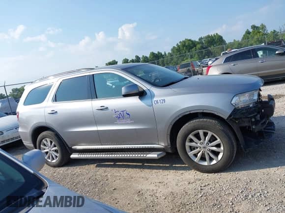 2021 Dodge Durango SXT Plus with VIN 1C4RDJAG6MC724678, listed as a IAAI auction lot 42971482 with 20,198 mi miles and . Bid and sale history available at DreamBid. Image 14.