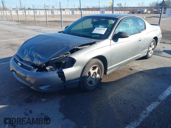 ✅ 2006 Chevrolet Monte Carlo LT 3.5L • VIN: 2G1WM15K269397376 • Лот: 41609276. Опубликован ранее на IAAI с пробегом 184 296 миль. Бесплатный доступ к архиву аукционных продаж из США и подробный отчёт об истории автомобиля на DreamBid. Изображение 2.