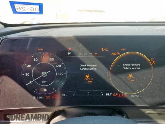 ✅ 2023 Kia Sportage SX-Prestige • VIN: 5XYK53AF5PG042716 • Lot: 82466745. Wystawiony na Copart z przebiegiem 82 250 mil. Bezpłatny archiwum sprzedaży aukcyjnych z USA i szczegółowy raport historii pojazdu na DreamBid. Zdjęcie 9.