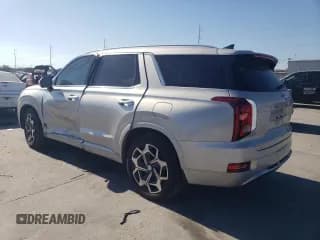 ✅ 2022 Hyundai Palisade Calligraphy • VIN: KM8R74HE2NU352471 • Лот: 77663304. Опубликован ранее на Copart с пробегом 48 056 миль. Бесплатный доступ к архиву аукционных продаж из США и подробный отчёт об истории автомобиля на DreamBid. Изображение 2.