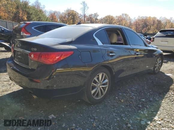 ✅ 2015 Infiniti Q50 Premium • VIN: JN1BV7AP8FM340693 • Лот: 91177695. Опубликован ранее на Copart с пробегом 182 271 миль. Бесплатный доступ к архиву аукционных продаж из США и подробный отчёт об истории автомобиля на DreamBid. Изображение 3.