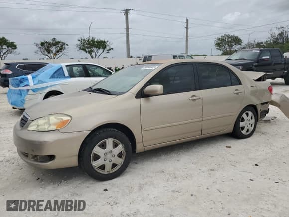 ✅ 2006 Toyota Corolla CE • VIN: 1NXBR32E76Z637196 • Lot: 59894045. Listed on Copart with 128,696 mi. Free auction sales archive from the USA and detailed vehicle history report at DreamBid. Image 1.