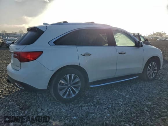 ✅ 2014 Acura MDX Technology • VIN: 5FRYD4H45EB042970 • Lot: 95100015. Listed on Copart with 121,412 mi. Free auction sales archive from the USA and detailed vehicle history report at DreamBid. Image 3.