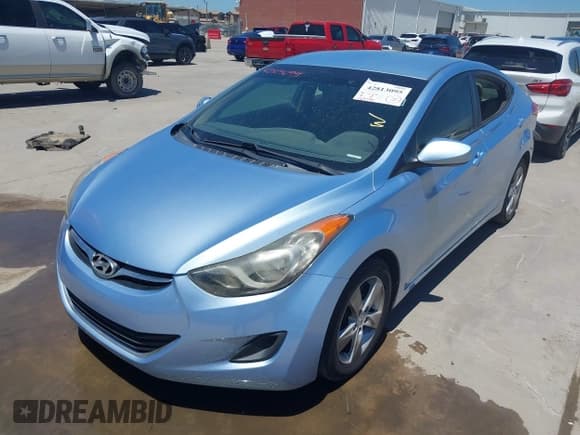 ✅ 2011 Hyundai Elantra GLS • VIN: KMHDH4AE9BU129356 • Lot: 42813095. Listed on IAAI with 175,036 mi. Free auction sales archive from the USA and detailed vehicle history report at DreamBid. Image 2.