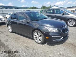 ✅ 2015 Chevrolet Cruze LTZ • VIN: 1G1PG5SB4F7137635 • Lot: 60956953. Listed on Copart with 75,511 mi. Free auction sales archive from the USA and detailed vehicle history report at DreamBid. Image 4.