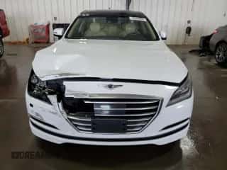2015 Hyundai Genesis 3.8L z VIN KMHGN4JE4FU023439, wystawiony jako Copart lot #70684804 z przebiegiem 138 112 mil mil oraz Szkoda całkowita • Salvage title. Historia ofert i sprzedaży dostępna na DreamBid. Obrazek 5.