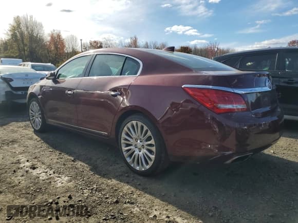 ✅ 2015 Buick LaCrosse Premium II • VIN: 1G4GF5G34FF238560 • Lot: 82765055. Listed on Copart with 52,562 mi. Free auction sales archive from the USA and detailed vehicle history report at DreamBid. Image 2.