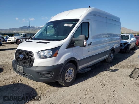✅ 2023 Ford Transit Cargo • VIN: 1FTBW3X84PKB21441 • Lot: 54926995. Listed on Copart with 56,038 mi. Free auction sales archive from the USA and detailed vehicle history report at DreamBid. Image 1.