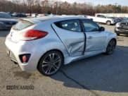 ✅ 2016 Hyundai Veloster Turbo • VIN: KMHTC6AE6GU263013 • Lot: 80717234. Listed on Copart with 123,521 mi. Free auction sales archive from the USA and detailed vehicle history report at DreamBid. Image 3.