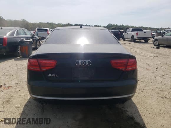 ✅ 2013 Audi A8 3.0L • VIN: WAURGAFD2DN028018 • Lot: 54096545. Listed on Copart with Not provided. Free auction sales archive from the USA and detailed vehicle history report at DreamBid. Image 6.