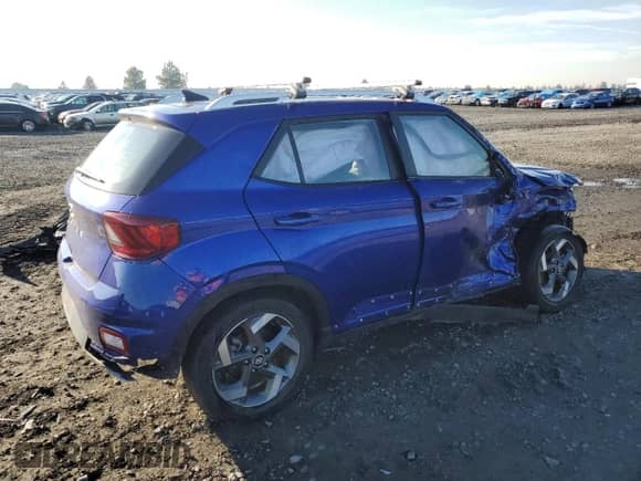 2022 Hyundai Venue SEL z VIN KMHRC8A33NU186828, wystawiony jako Copart lot #79572954 z przebiegiem 17 975 mil mil oraz Szkoda całkowita • Salvage title. Historia ofert i sprzedaży dostępna na DreamBid. Obrazek 3.