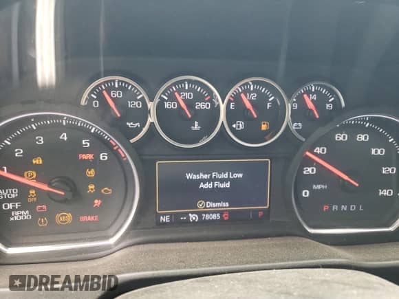 2019 Chevrolet Silverado 1500 LT с VIN 1GCPWCEK2KZ198801, выставлен на аукционе Copart как лот 55265605 с пробегом 78 085 миль миль и Списание • Salvage title. История ставок и продаж доступна на DreamBid. Изображение 9.