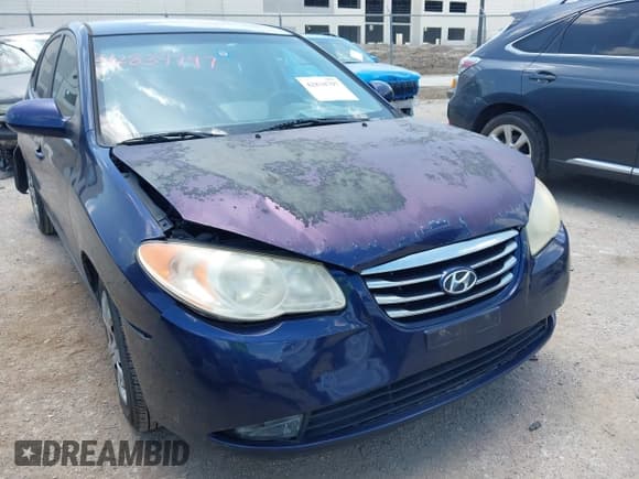 ✅ 2010 Hyundai Elantra GLS • VIN: KMHDU4AD8AU022736 • Lot: 42834797. Listed on IAAI with 165,068 mi. Free auction sales archive from the USA and detailed vehicle history report at DreamBid. Image 6.