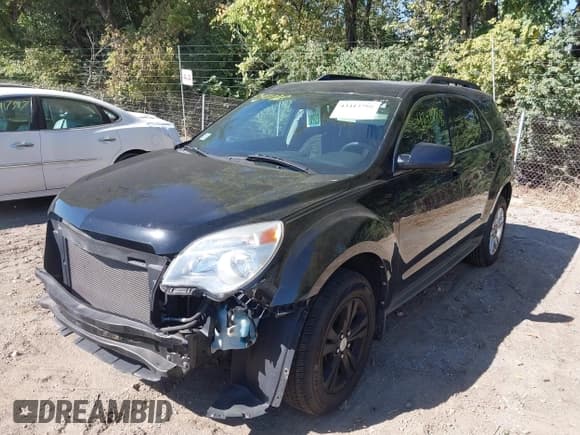 ✅ 2012 Chevrolet Equinox 1LT • VIN: 2GNALDEK0C6310634 • Lot: 43413788. Listed on IAAI with 120,530 mi. Free auction sales archive from the USA and detailed vehicle history report at DreamBid. Image 2.