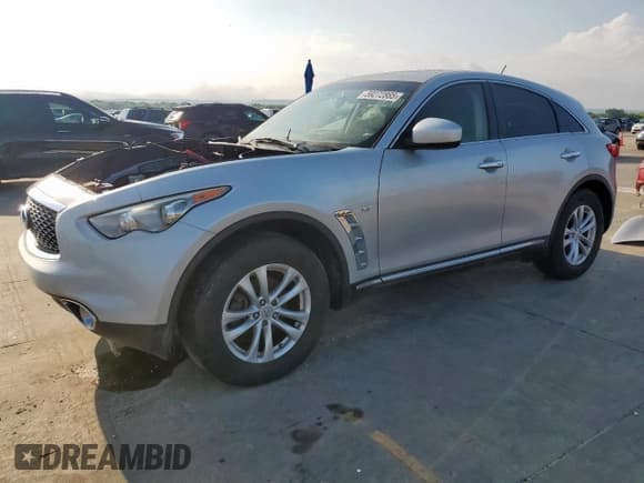 ✅ 2017 Infiniti QX70 • VIN: JN8CS1MW2HM414787 • Лот: 59272885. Опубликован ранее на Copart с пробегом Не указан. Бесплатный доступ к архиву аукционных продаж из США и подробный отчёт об истории автомобиля на DreamBid. Изображение 1.