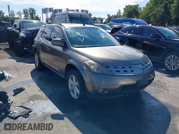 ✅ 2004 Nissan Murano SE • VIN: JN8AZ08W24W335285 • Lot: 43311141. Wystawiony na IAAI z przebiegiem 128 597 mil. Bezpłatny archiwum sprzedaży aukcyjnych z USA i szczegółowy raport historii pojazdu na DreamBid. Zdjęcie 1.