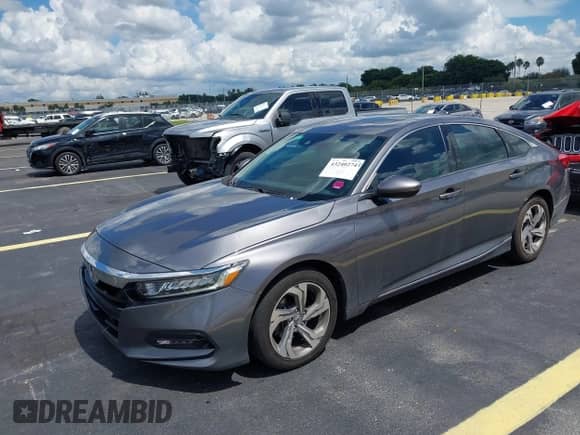 2020 Honda Accord EX-L with VIN 1HGCV1F52LA091036, listed as a IAAI auction lot 43240274 with 101,358 mi miles and . Bid and sale history available at DreamBid. Image 17.
